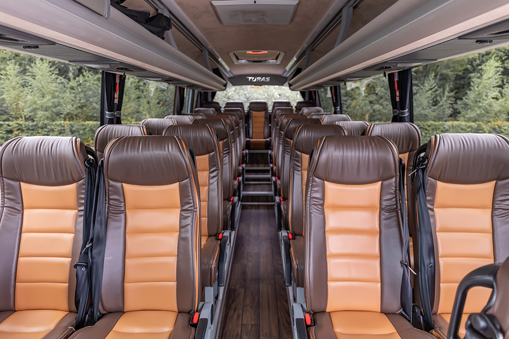 Leather Bus Seats